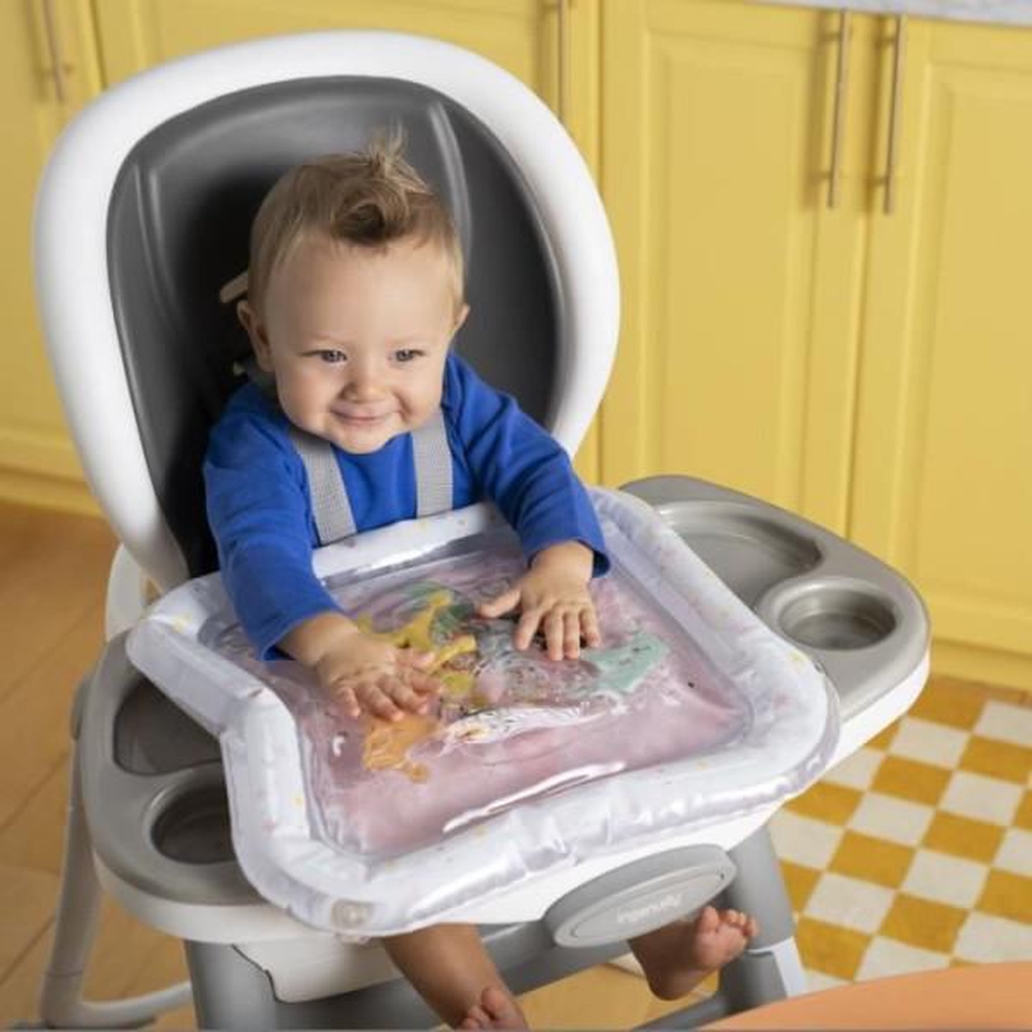 Voir la diapositive 3 : Bright Starts Tapis d'eau bébé - DISNEY BABY - PRINCESSES - Jeu sensoriel et d'éveil - Gonflable - Des la naissance - Facile a nettoyer