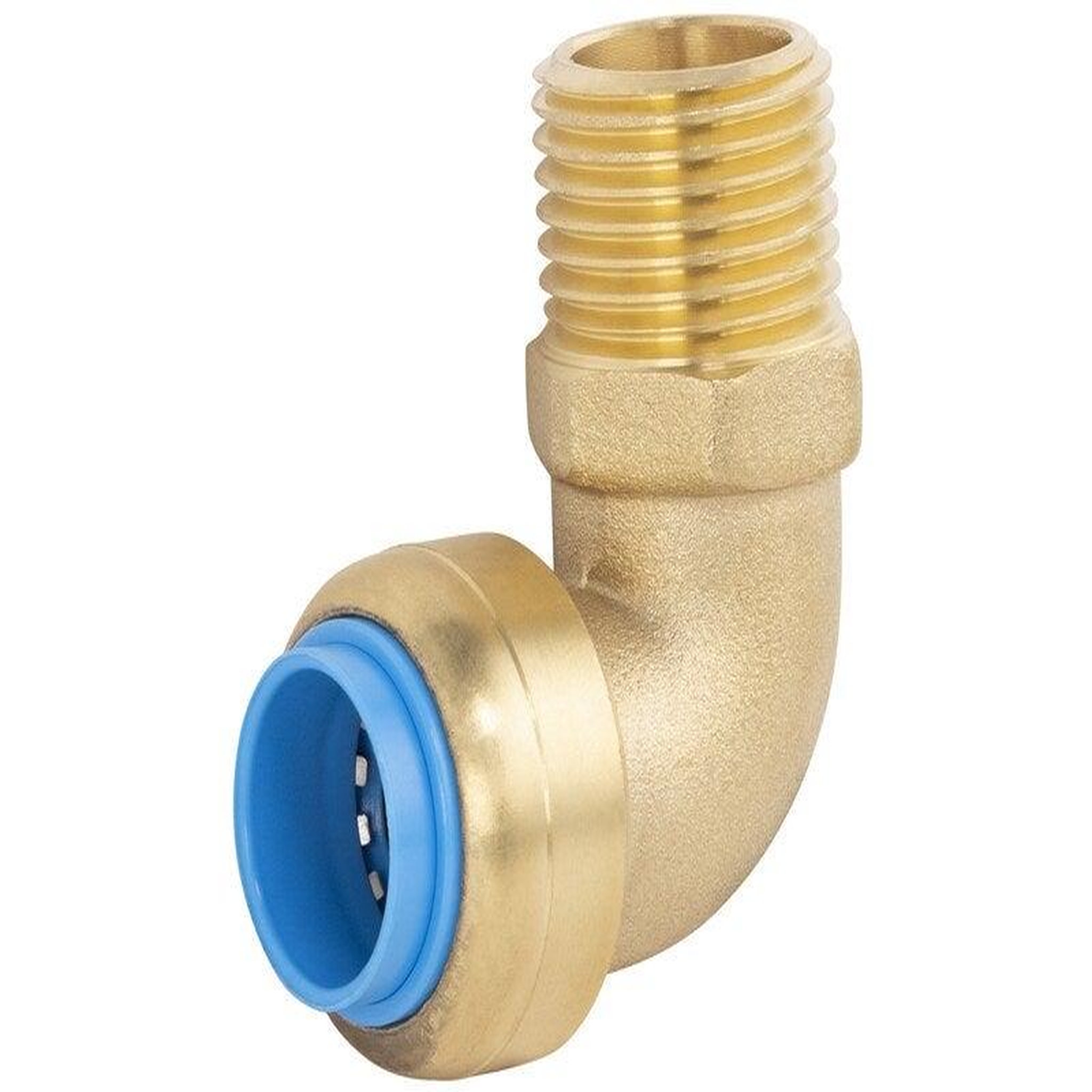 CENTRALE BRICO Coude de filetage male laiton D.16 pour tube en multicouc