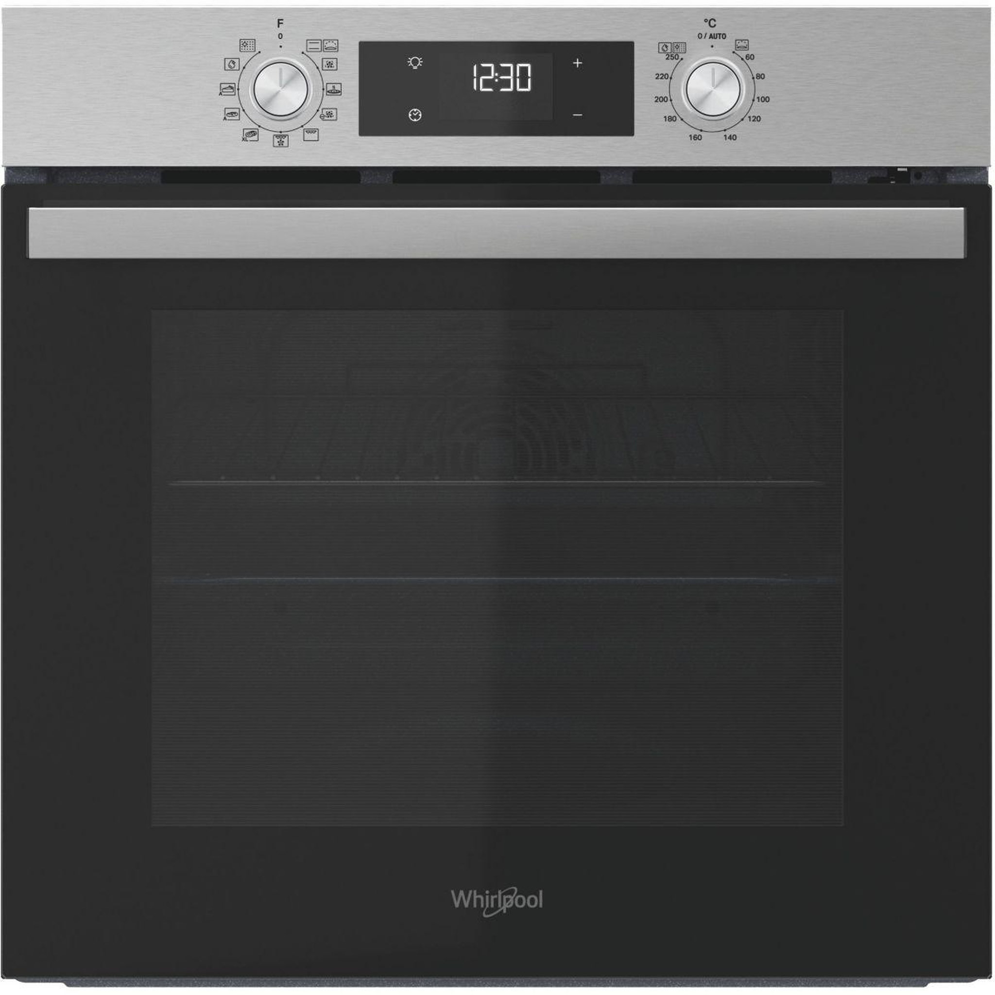 Whirlpool Four encastrable omr58ru0zx - hydrolyse - pyrolyse - chaleur pulsée - ajout vapeur - grill amovible twist