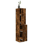 VIDAXL Armoire d'apothicaire chene fume 30x41x174,5 cm bois ingenierie