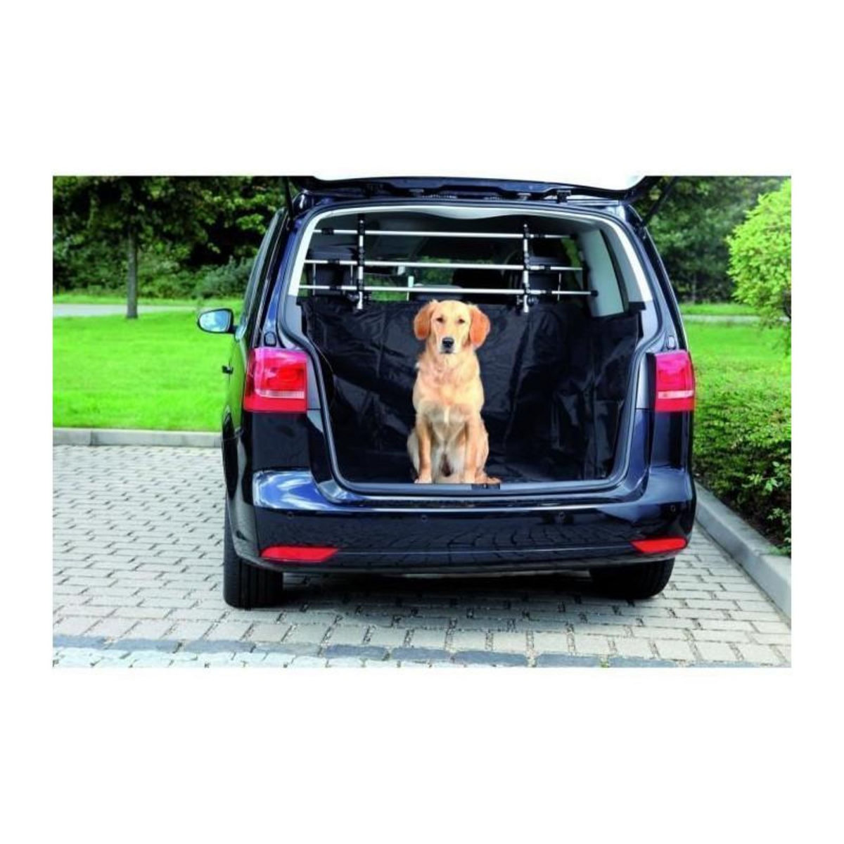 Trixie TRIXIE Protege coffre voiture 2,30 x 1,70 m noir pour chien