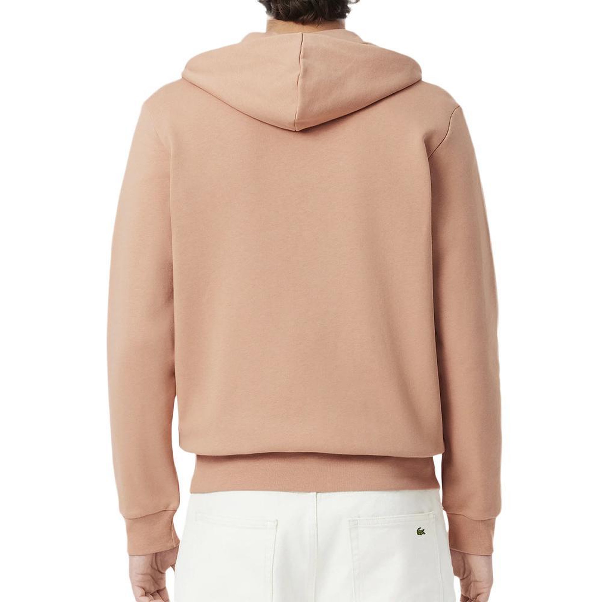 Voir la diapositive 2 : Lacoste Sweat Zippé Orange Homme Lacoste Zipped