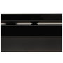 Voir la diapositive 5 : Paris Prix Bureau Design en Verre  Zaho  140cm Noir