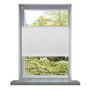Voir la diapositive 1 : VIDAXL Store plisse 80x150 cm Blanc