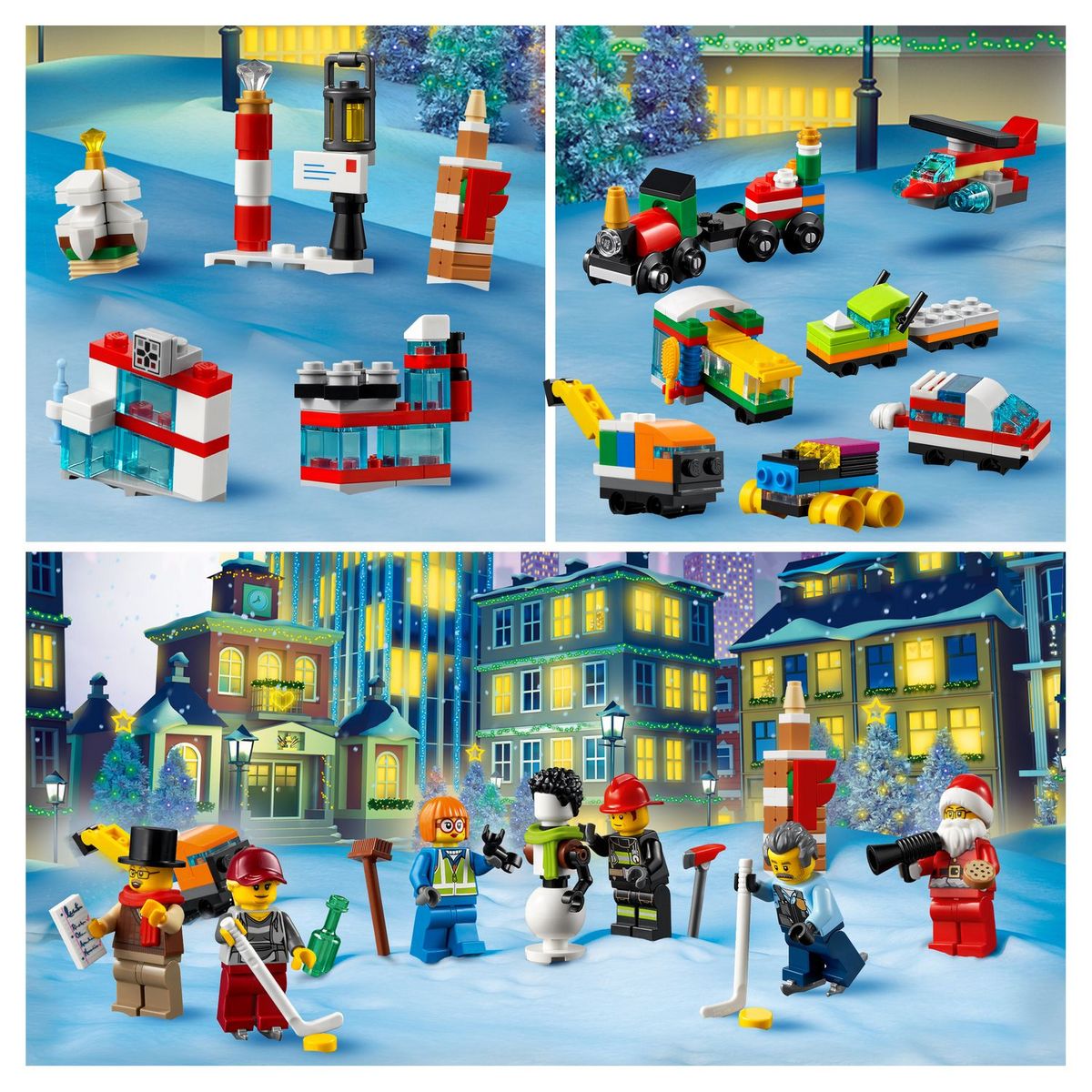 LEGO City 60303 Calendrier de l&rsquo;Avent