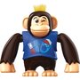 SILVERLIT Robot interactif Chimpy le singe fou bleu - Cool guy