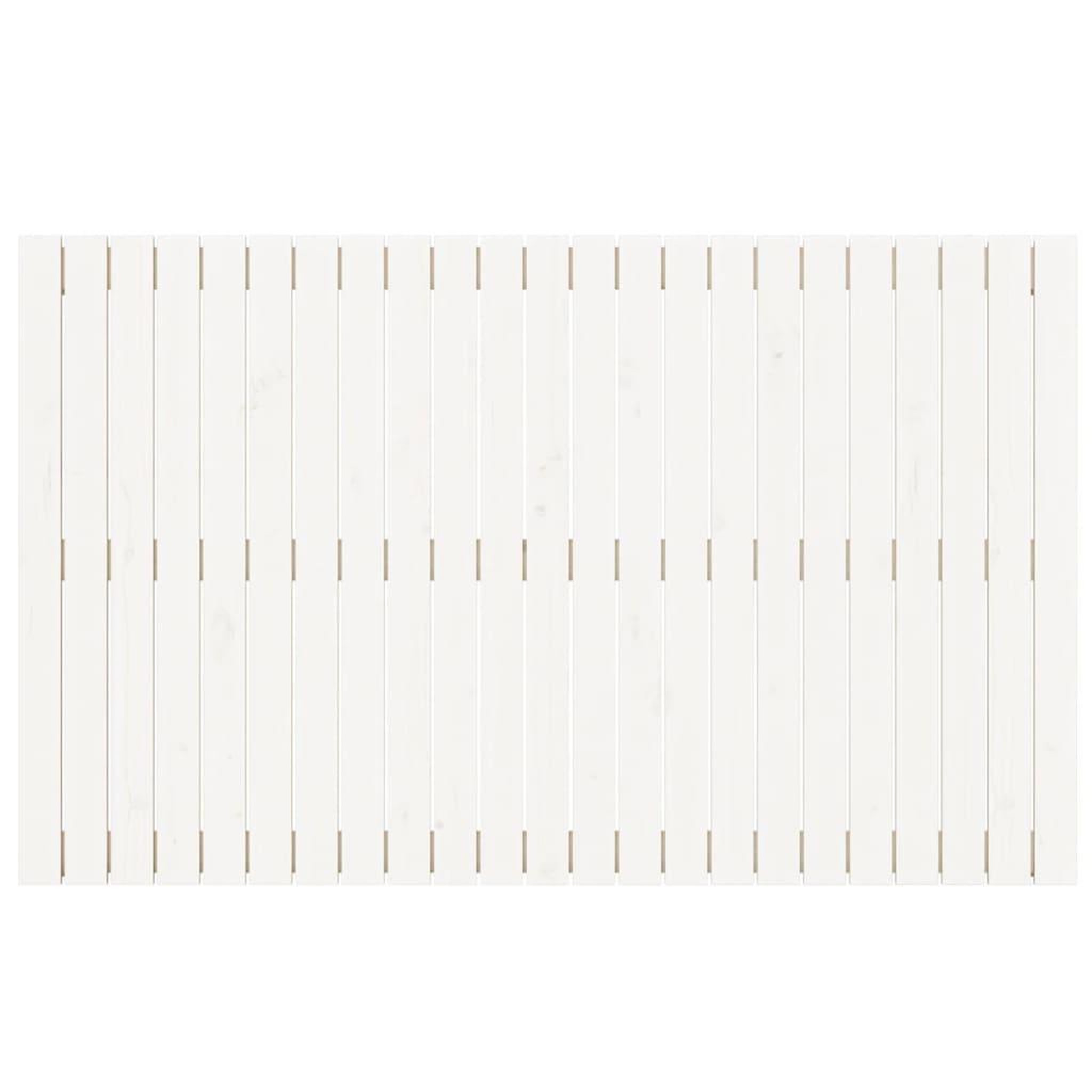 Voir la diapositive 4 : VIDAXL Tete de lit murale Blanc 147x3x90 cm Bois massif de pin