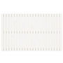 Voir la diapositive 4 : VIDAXL Tete de lit murale Blanc 147x3x90 cm Bois massif de pin