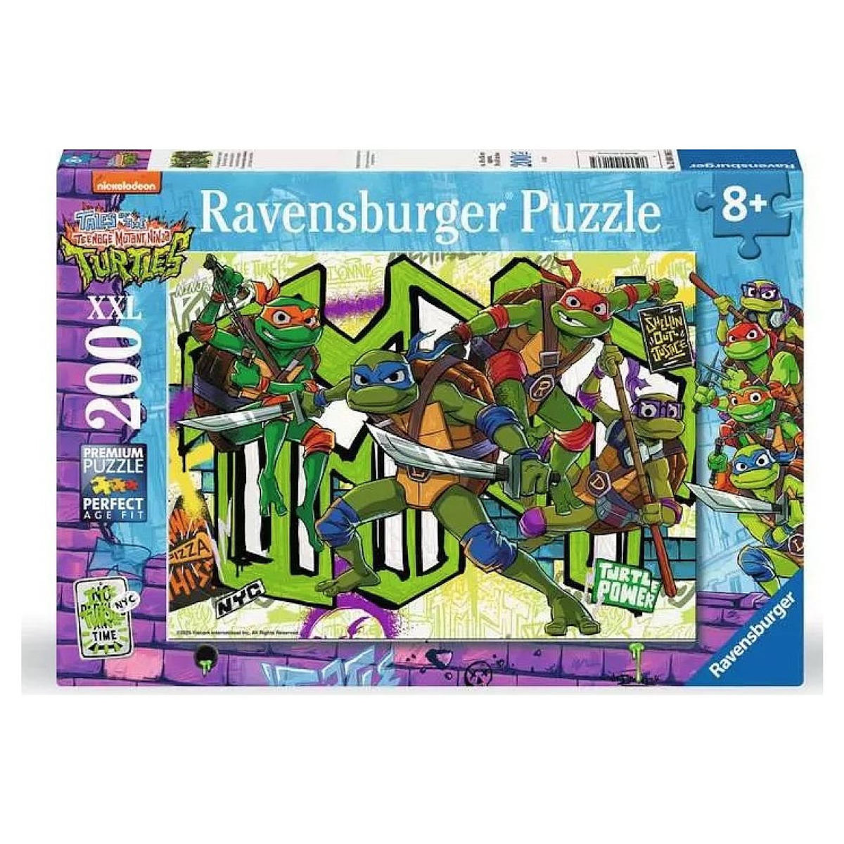 RAVENSBURGER 200p XXL Les tortues invincibles !