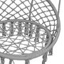 Voir la diapositive 4 : VIDAXL Chaise à bascule en hamac 80 cm Gris