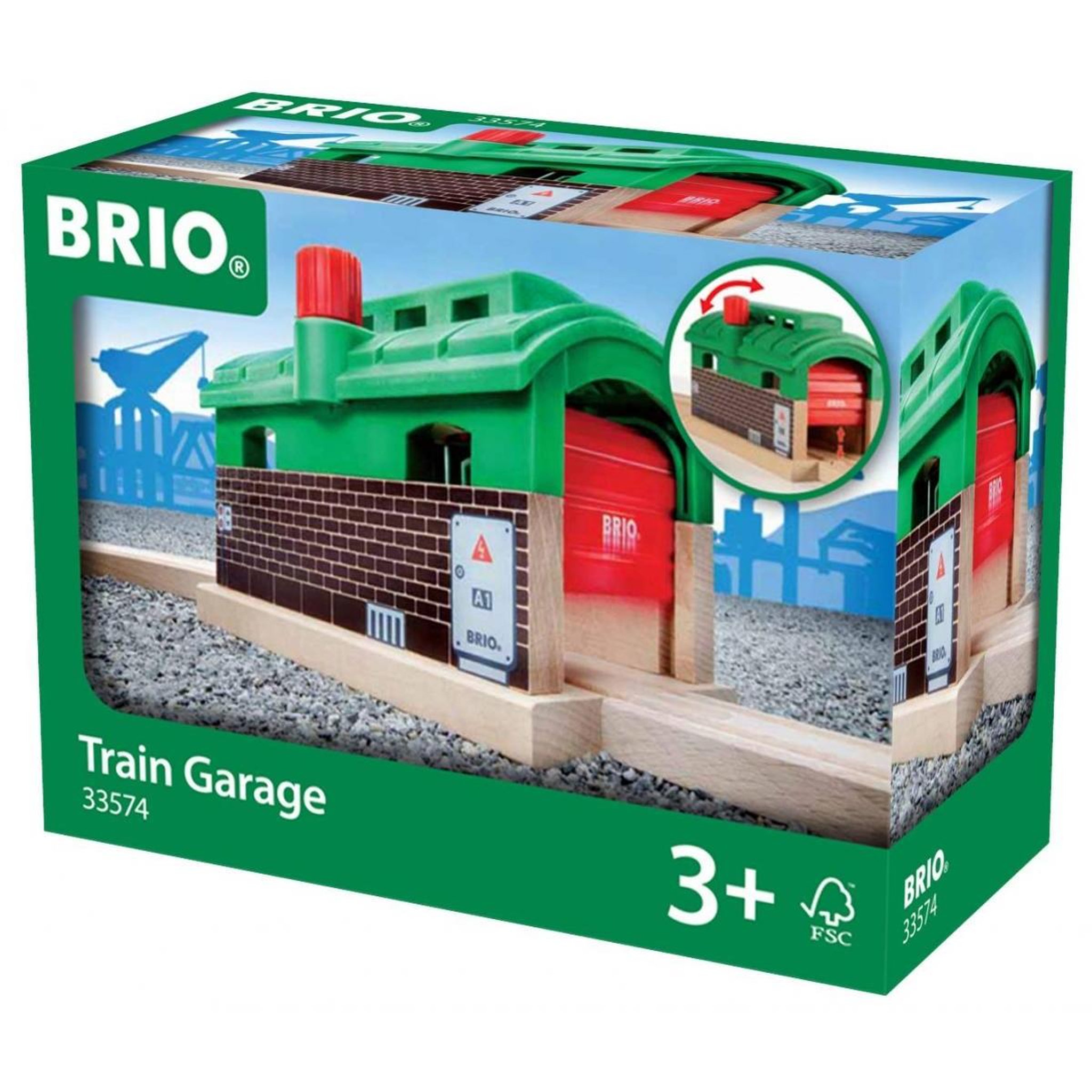 Voir la diapositive 2 : Brio 33574 Le tunnel garage