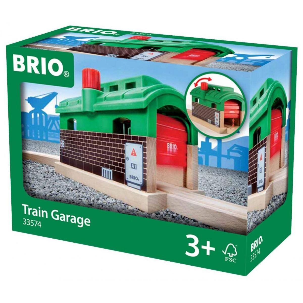 Brio 33574 Le tunnel garage