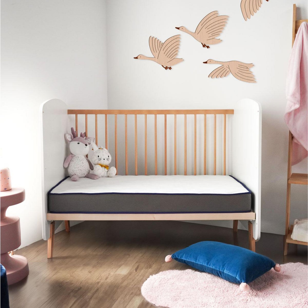 DODO Matelas Bébé DODOTENDRE - Face été/face hiver - DEHOUSSABLE