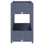 Voir la diapositive 4 : VIDAXL Lit sureleve 120x40x71 cm Polypropylene