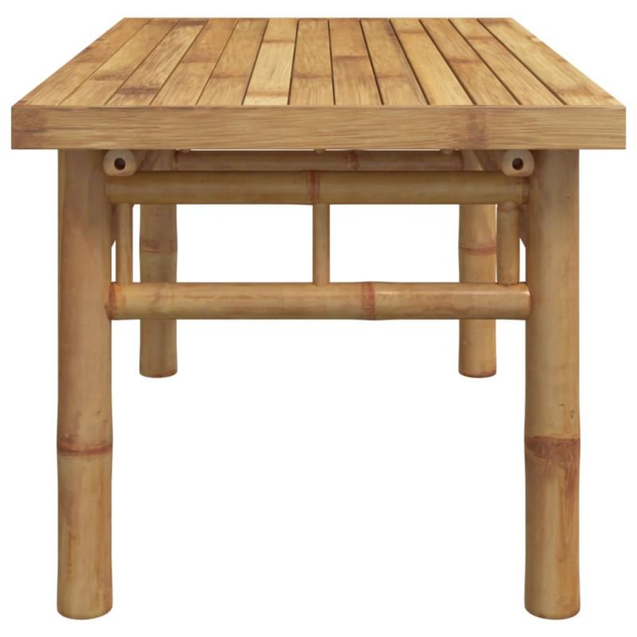 Voir la diapositive 4 : VIDAXL Table basse 70x40x35 cm bambou