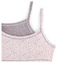 Voir la diapositive 2 : IN EXTENSO Lot de 2 brassières fille