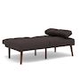 Voir la diapositive 2 : BEST MOBILIER Philae - canapé convertible clic-clac 2 places - en simili