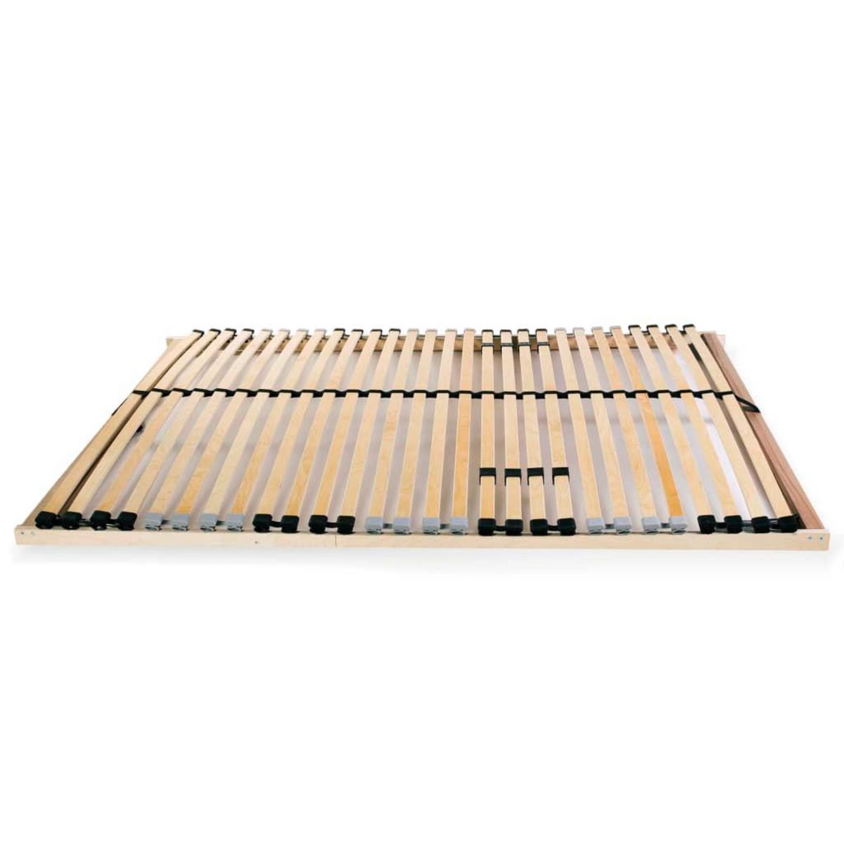 VIDAXL Sommier a lattes sans matelas avec 28 lattes 7 zones 120x200 cm