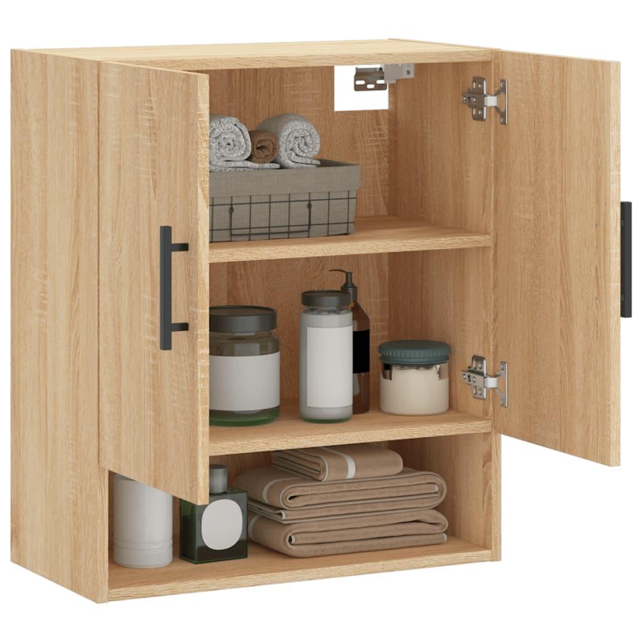 Voir la diapositive 4 : VIDAXL Armoire murale chene sonoma 60x31x70 cm bois d'ingenierie