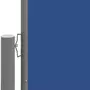 VIDAXL Auvent lateral retractable Bleu 117x1200 cm