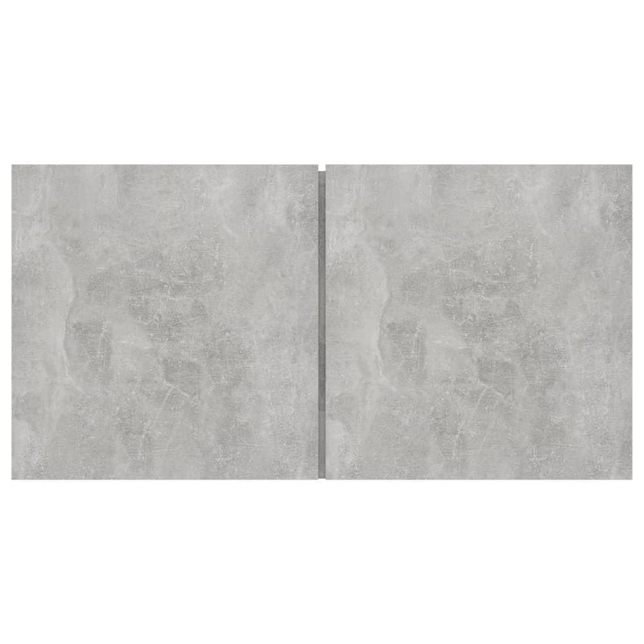 Voir la diapositive 5 : VIDAXL Meubles TV suspendus 3 pcs Gris beton 60x30x30 cm