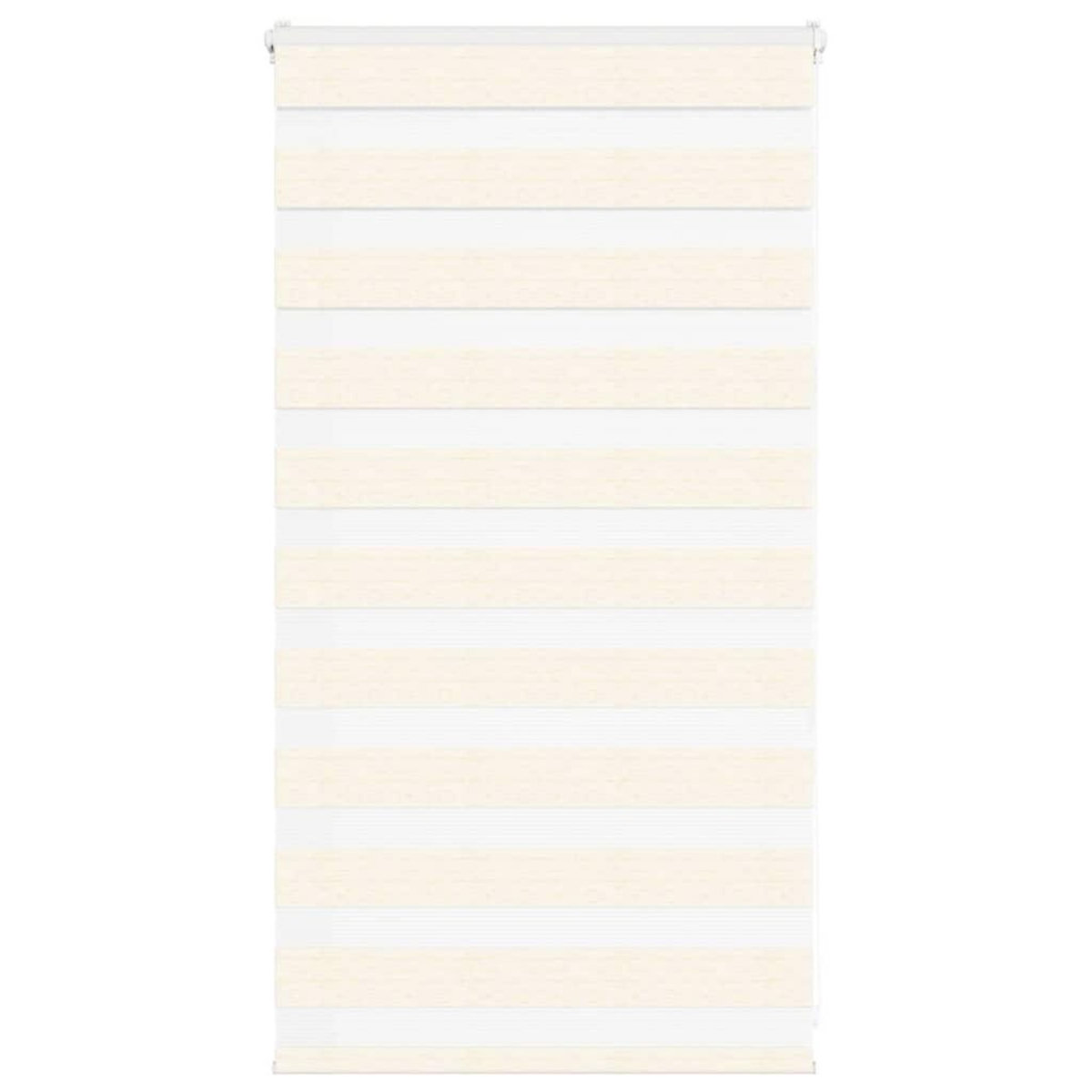 VIDAXL Store zebre beige marbre largeur du tissu 80,9 cm polyester