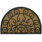 Paris Prix Paillasson Demi-Lune  Marquis  40x60cm Naturel