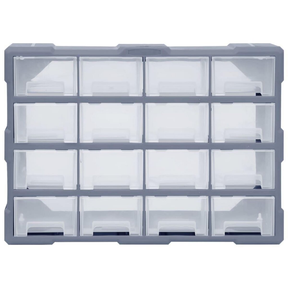 VIDAXL Organisateur multi-tiroirs avec 16 tiroirs centraux 52x16x37 cm