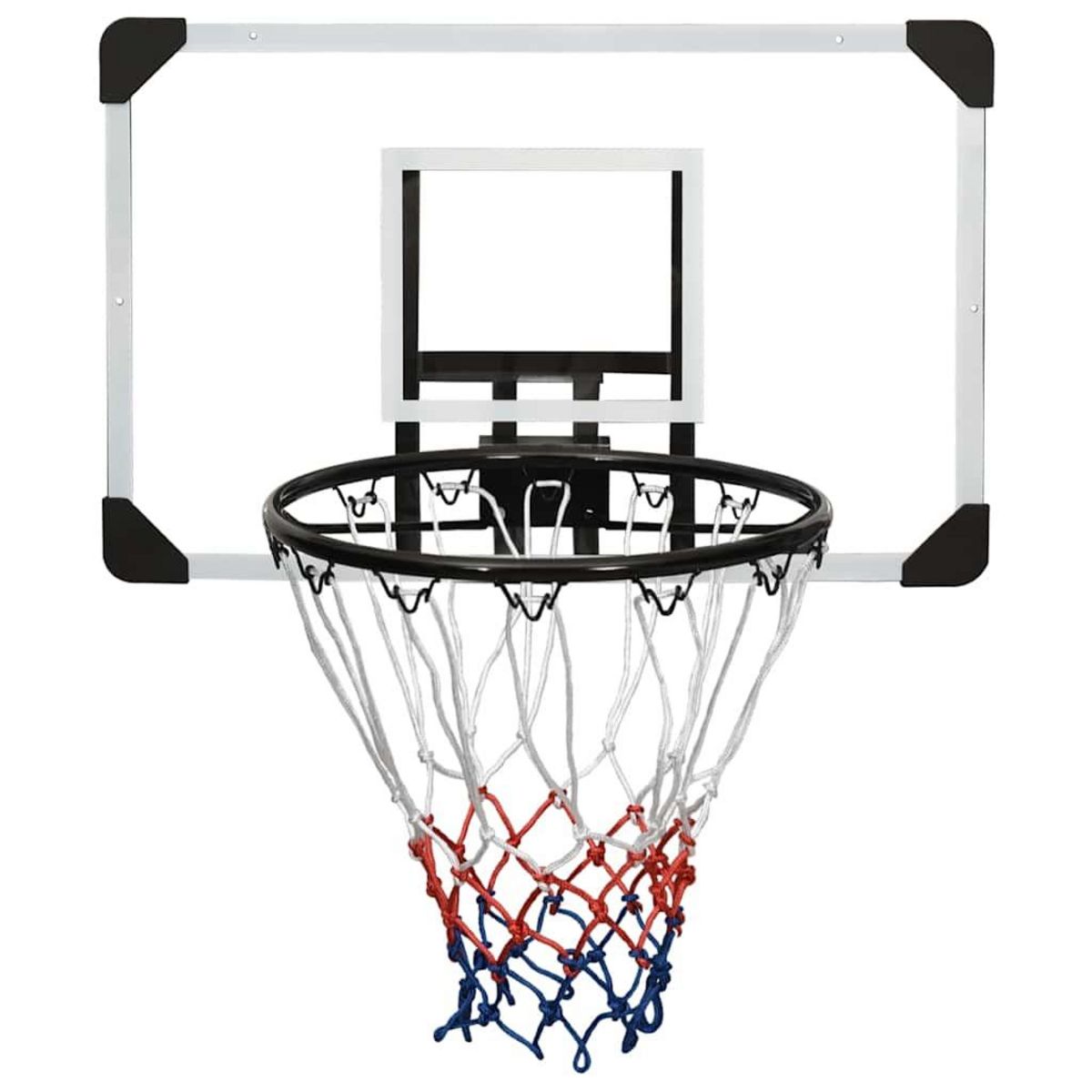 VIDAXL Panneau de basket-ball Transparent 71x45x2,5 cm Polycarbonate