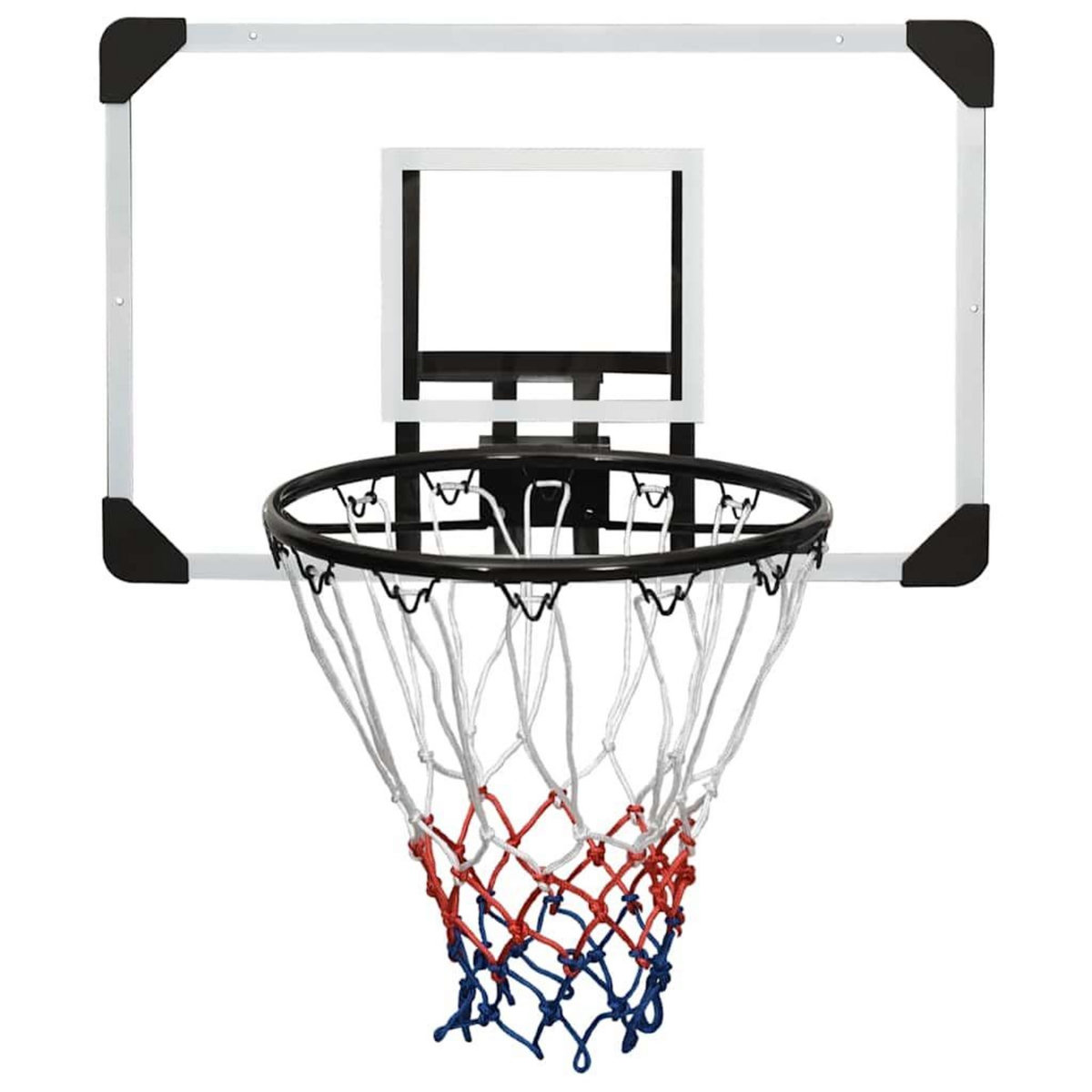 VIDAXL Panneau de basket-ball Transparent 71x45x2,5 cm Polycarbonate