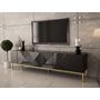 Voir la diapositive 1 : BEST MOBILIER Celeste - meuble tv - 190 cm - style contemporain
