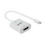 Voir la diapositive 3 : LINDY Adaptateur Mini DisplayPort vers HDMI Lindy 4002888410694 blanc