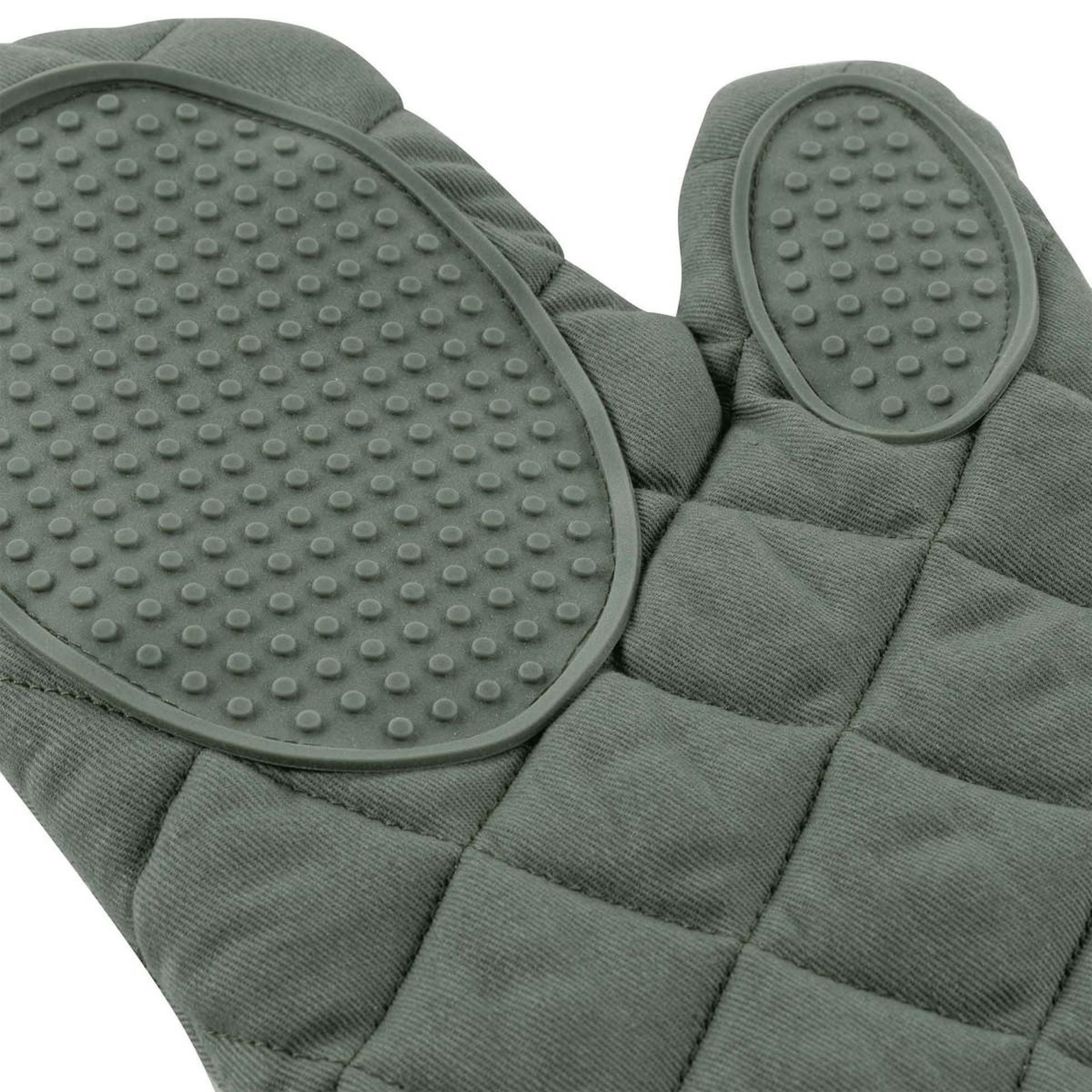 Voir la diapositive 2 : Douceur d'Intérieur Gant de cuisine  cuistot  30cm kaki