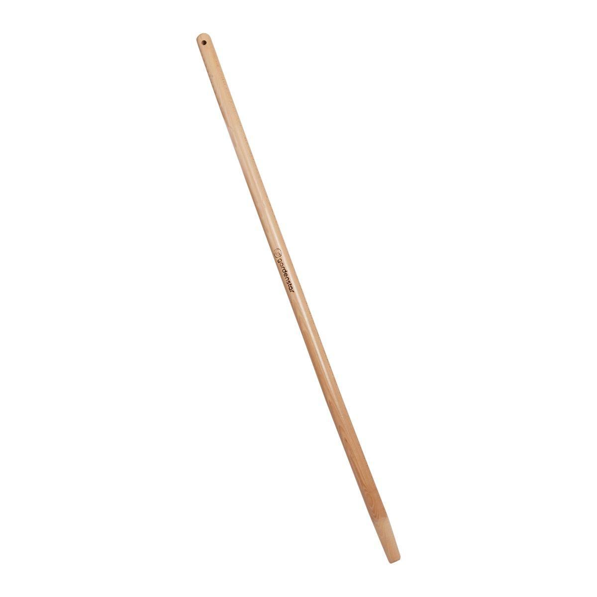 GARDENSTAR Manche en bois pour râteau - 120 cm, diamètre 38 mm