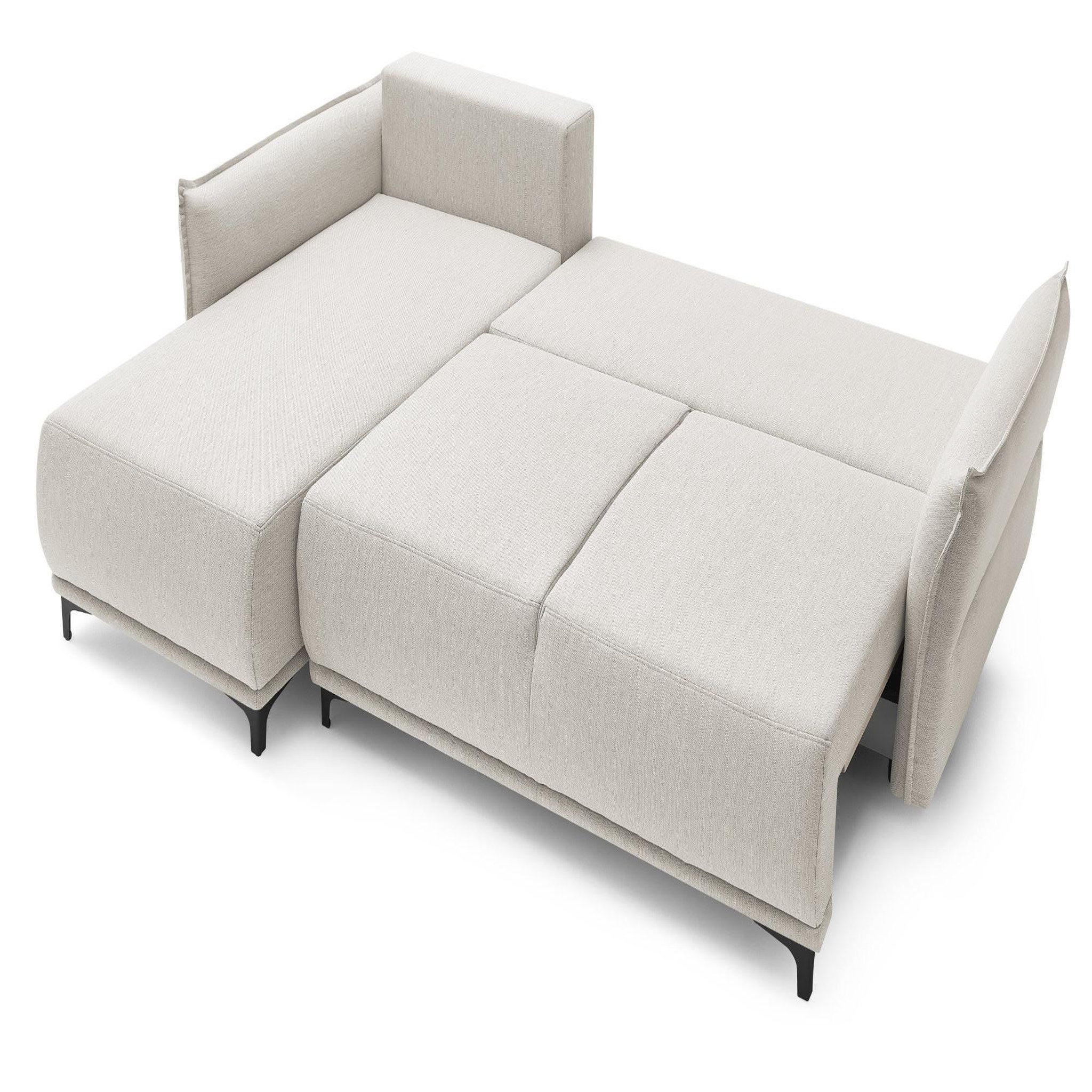 Voir la diapositive 2 : LISA DESIGN Arya - canapé d'angle réversible - convertible avec coffre - 4 places - style contemporain