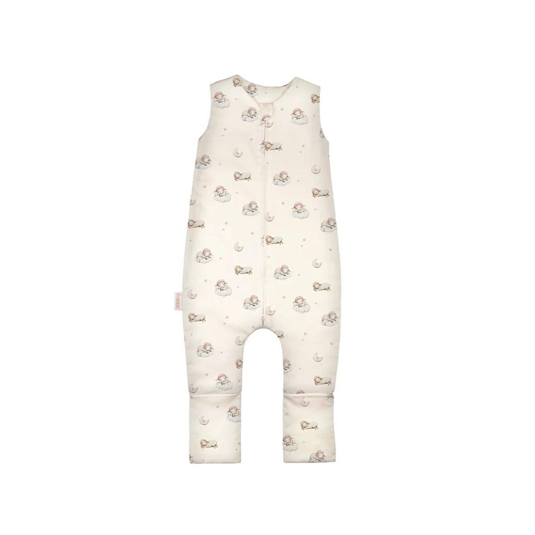 WALDIN Gigoteuse à jambes en coton 2,5 TOG - taille M (3-4 ans) - motif berceuse, champagne