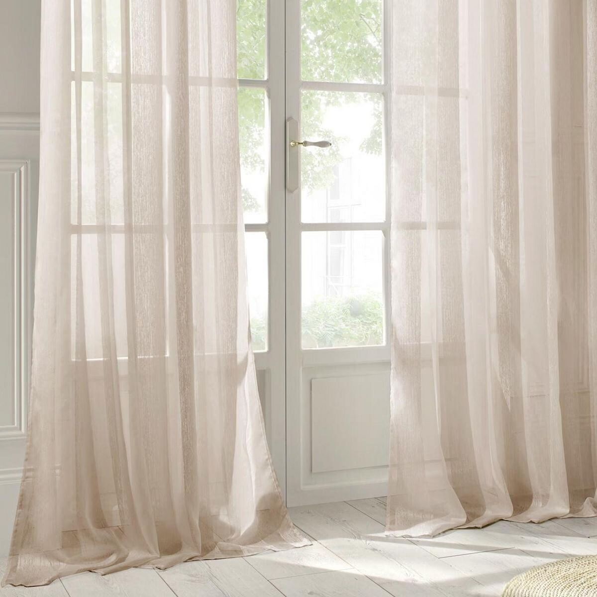 ATMOSPHERA Voilage ELSA - 140 x 240 cm - Lin