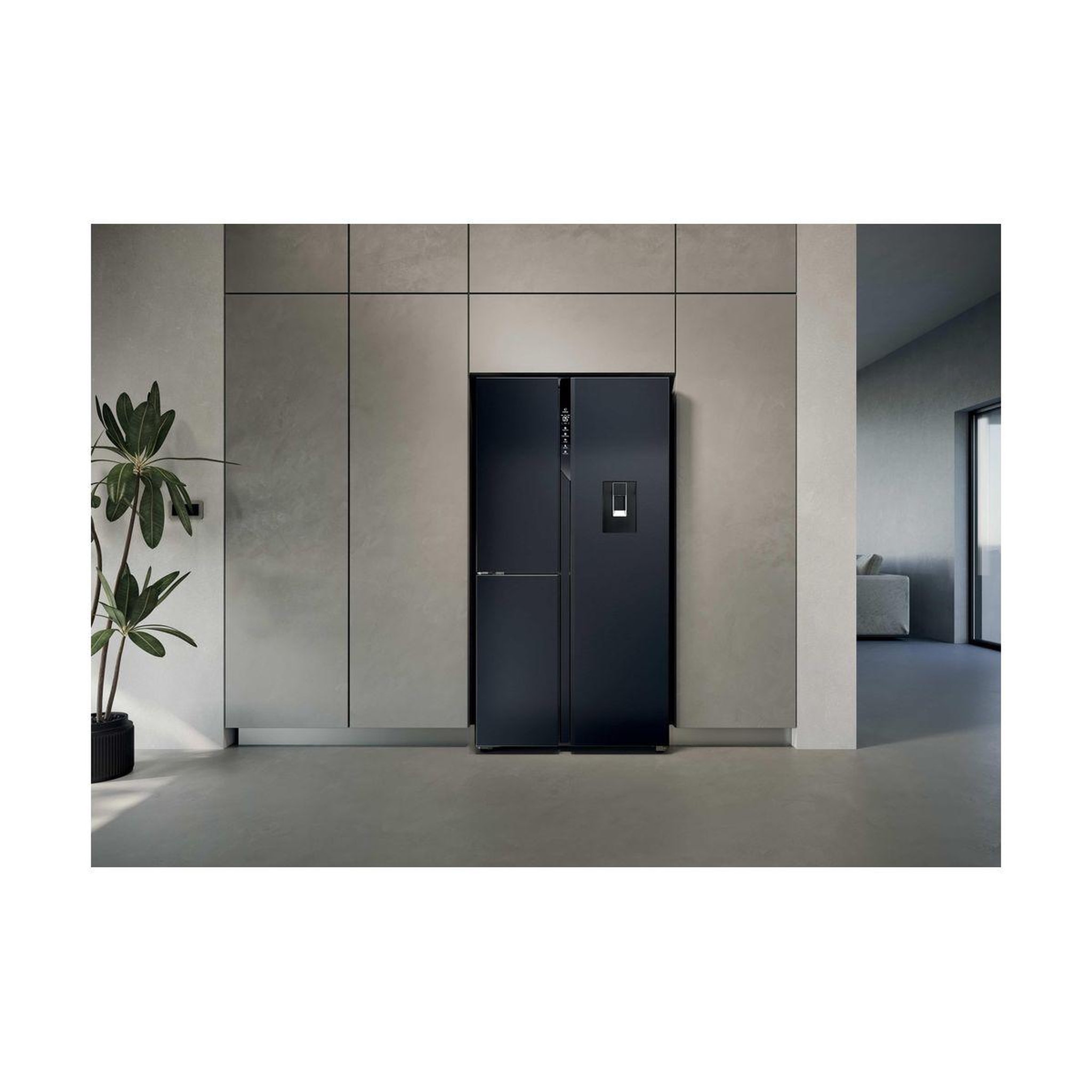 Voir la diapositive 4 : HAIER Réfrigérateur Américain HSPR79F18EWMB