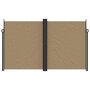 Voir la diapositive 3 : VIDAXL Auvent lateral retractable taupe 200x1200 cm