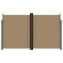 Voir la diapositive 3 : VIDAXL Auvent lateral retractable taupe 200x1200 cm