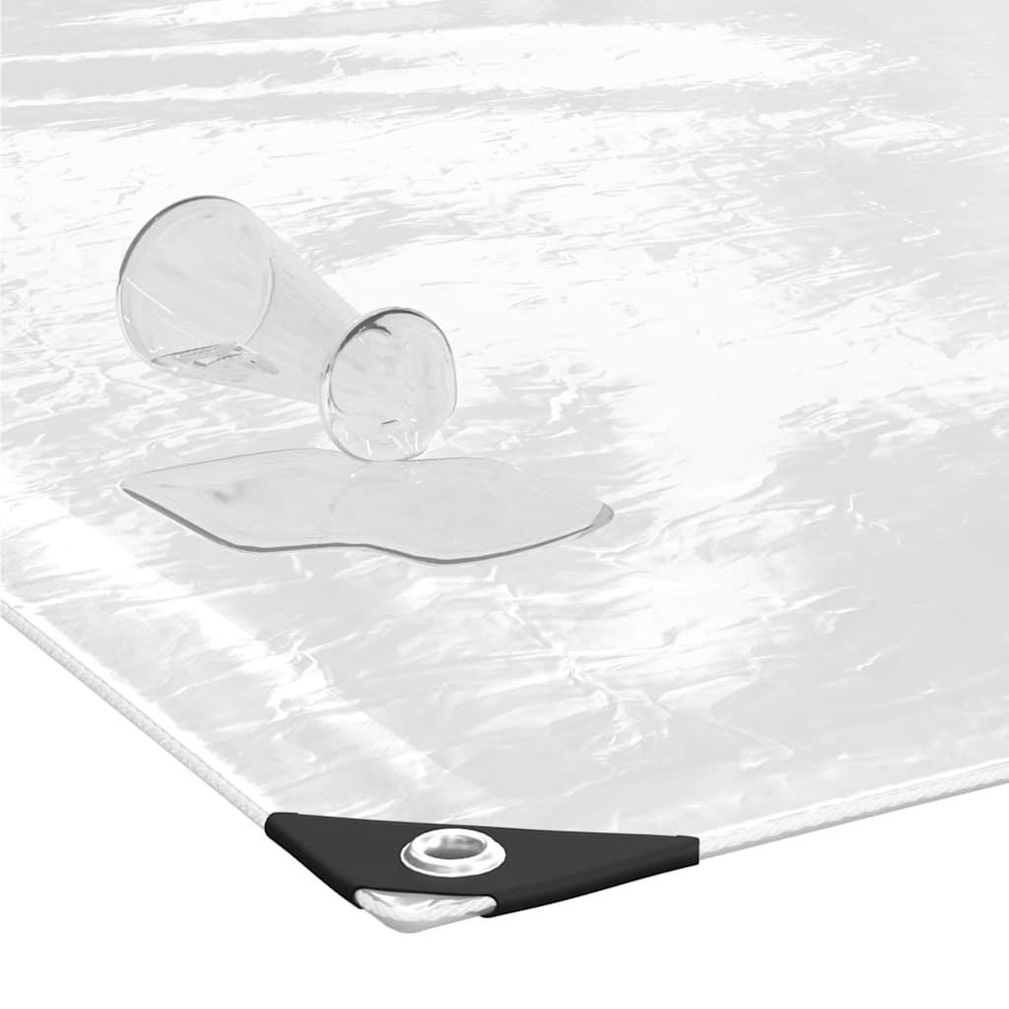 Voir la diapositive 4 : VIDAXL Couverture vegetale avec œillets 2x10 m PVC