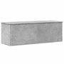 Voir la diapositive 2 : VIDAXL Boîte de rangement gris beton 102x35x35 cm bois d'ingenierie