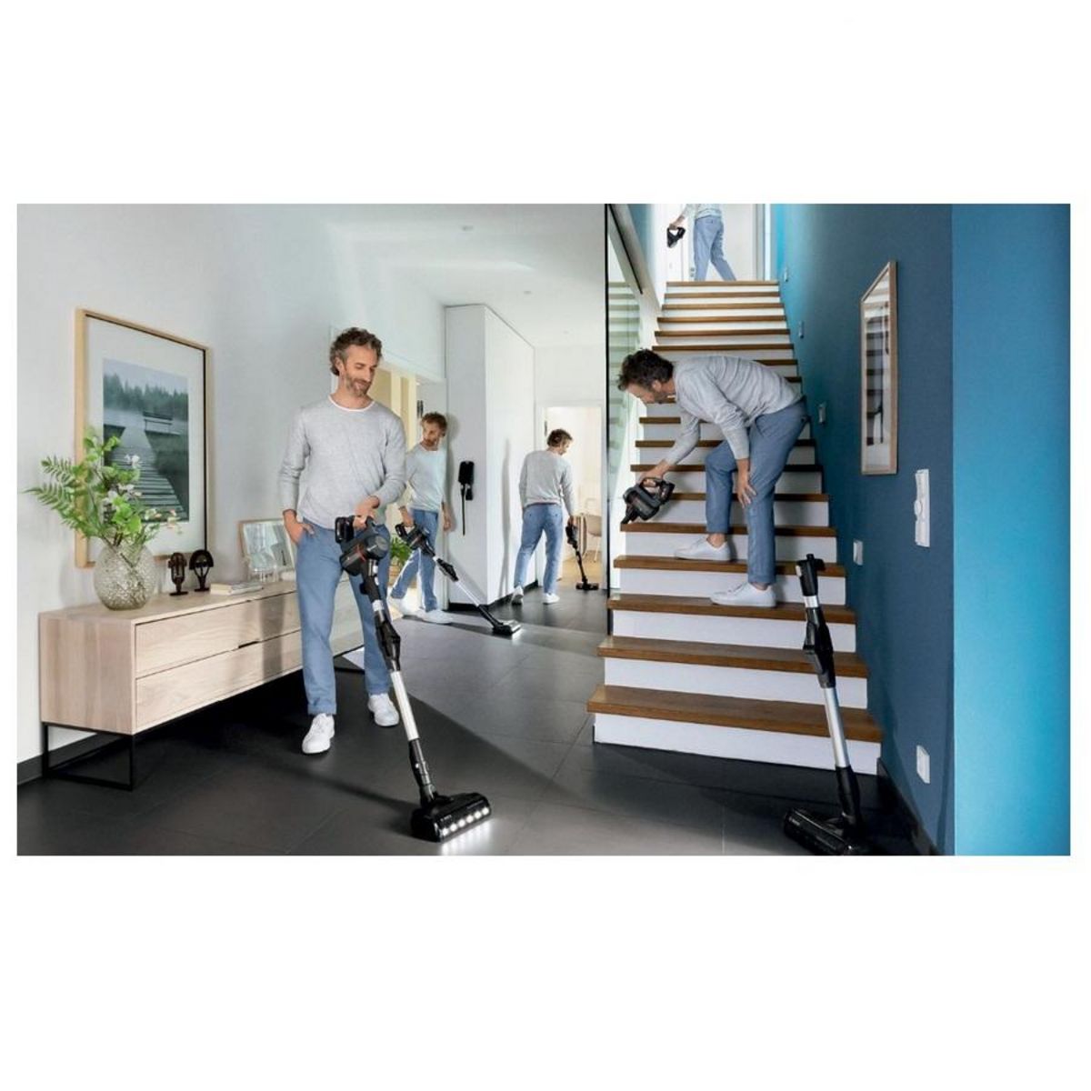 BOSCH Aspirateur balai rechargeable 18v anthracite - BBS712A