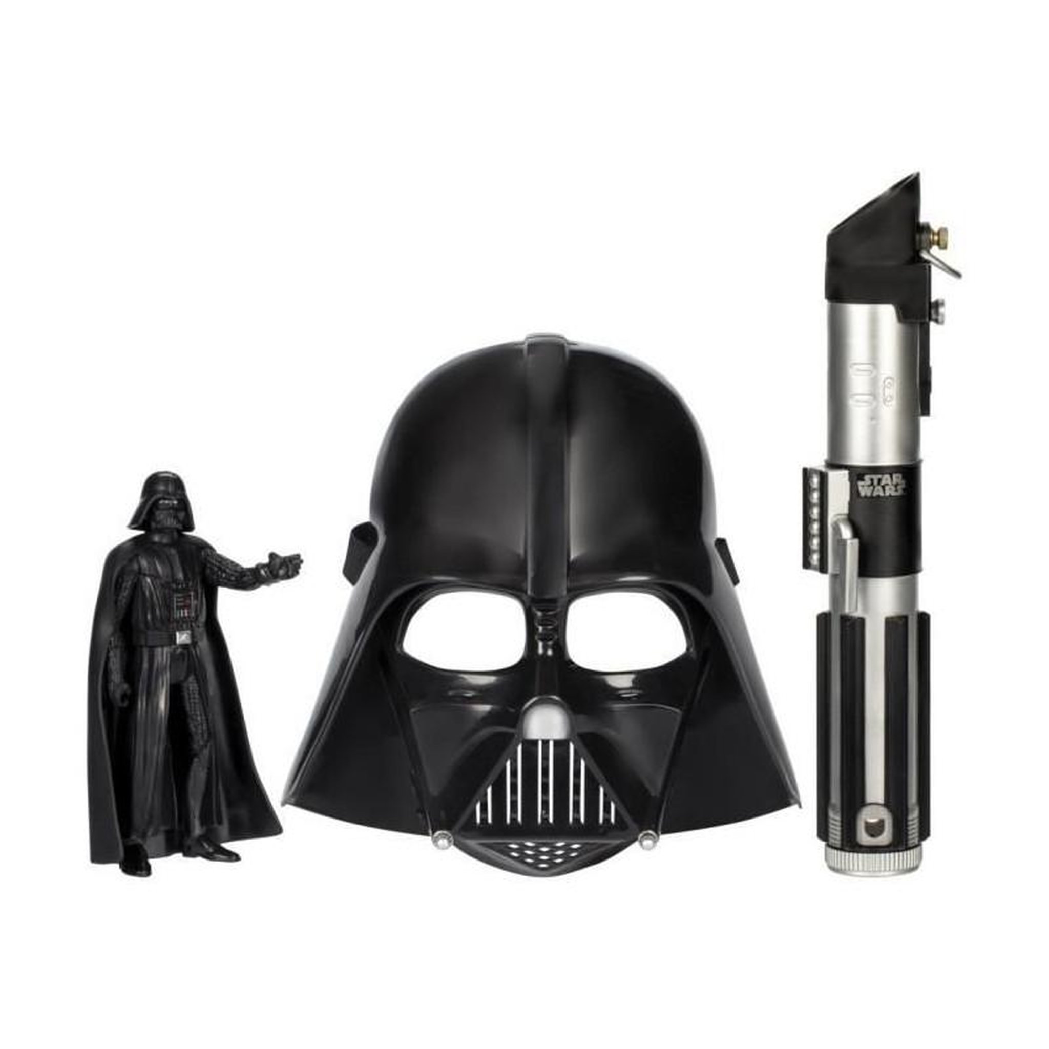 Voir la diapositive 3 : HASBRO Pack Côté obscur Dark Vador, sabre laser rouge, masque Dark Vador et figurine de 15 cm, accessoire, des 4 ans, Star Wars