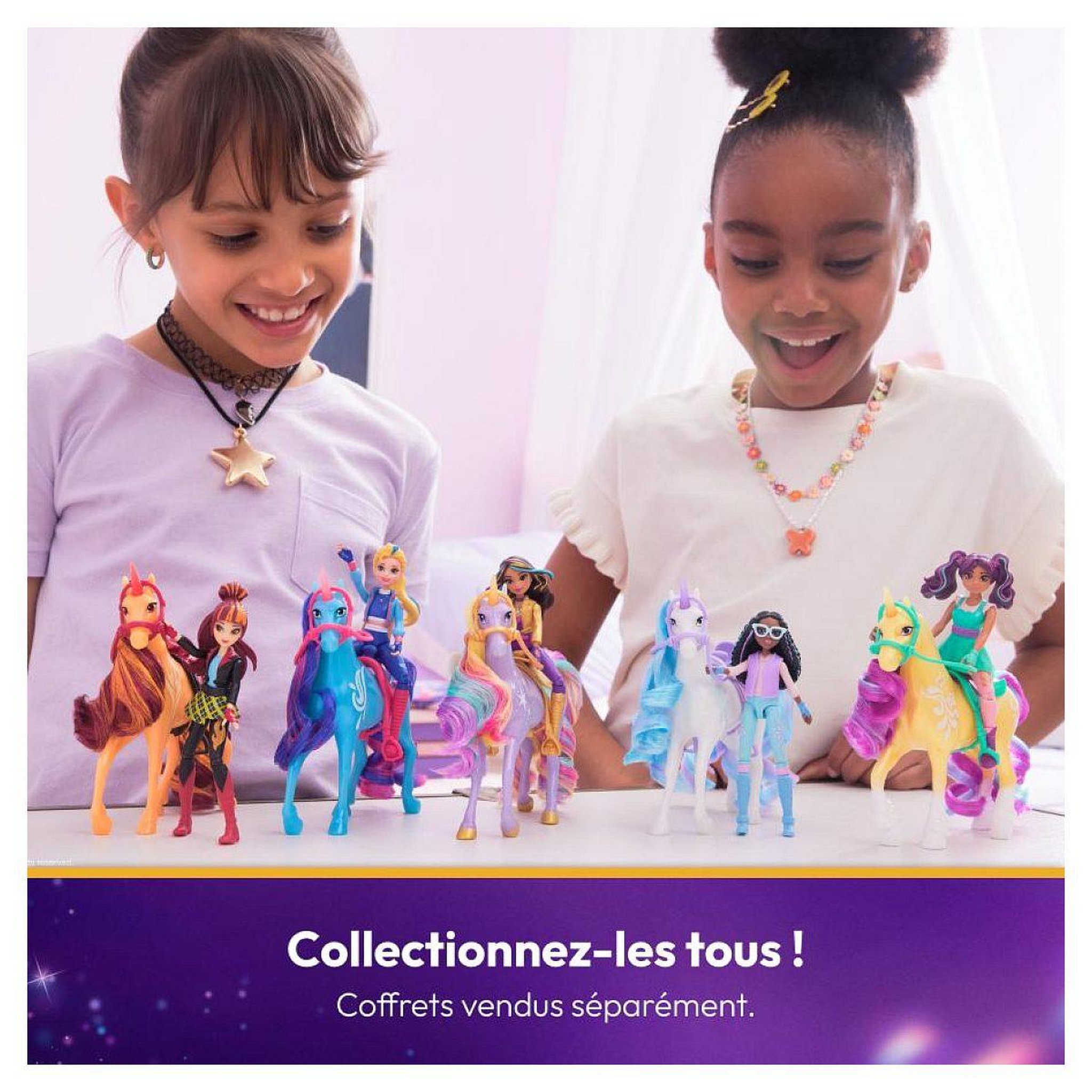 Voir la diapositive 3 : SpinMaster Wildstar et sophia unicorn academy