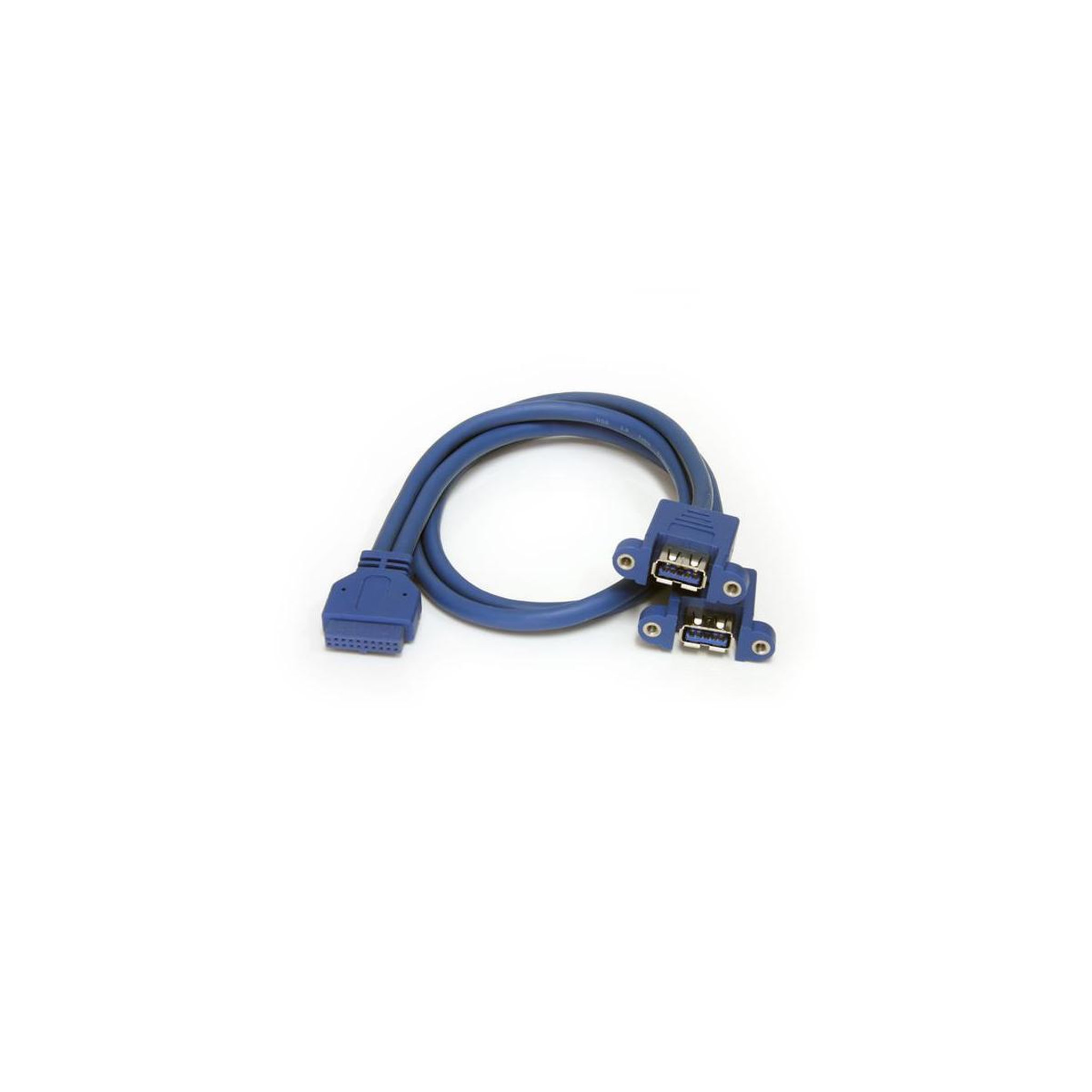 Startech Startech.com câble usb 3.0 2 ports monté sur panneau – câble usb a vers adaptateur carte mère f/f