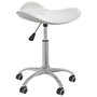 Voir la diapositive 1 : VIDAXL Chaise de bureau Blanc Similicuir