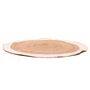 Voir la diapositive 4 : The Home Deco Factory Tapis rond en jute design bicolore Sophie
