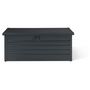 Voir la diapositive 3 : Jardikt Coffre de rangement jardin métal - Anthracite - 600L