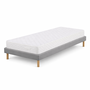Voir la diapositive 2 : KING OF DREAMS Ensemble Sommier Tapissier et Matelas Soutien Très Ferme Haute